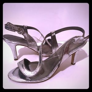 Mootsies Tootsies. Silver/Pewter Heels. NWB